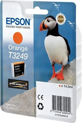 Indas Epson T3249 Puffin Oranžinis (C13T32494010)