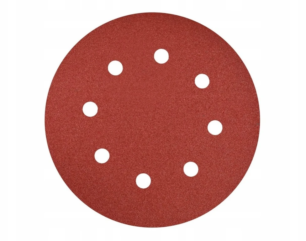Indasa Šlifavimo popierius diskui su kiaurymėmis 190 mm P180 (10 vnt. pak.) /Gipso šlifuokliui/ (10/1000)