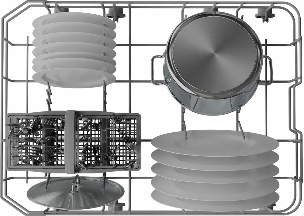 INDESIT Indaplovė | IN2ID10CS80 | Įmontuojama | Plotis 44,8 cm | Indų komplektų skaičius 10 | Programų skaičius 5 | Energijos vartojimo efektyvumo klasė D | Baltas