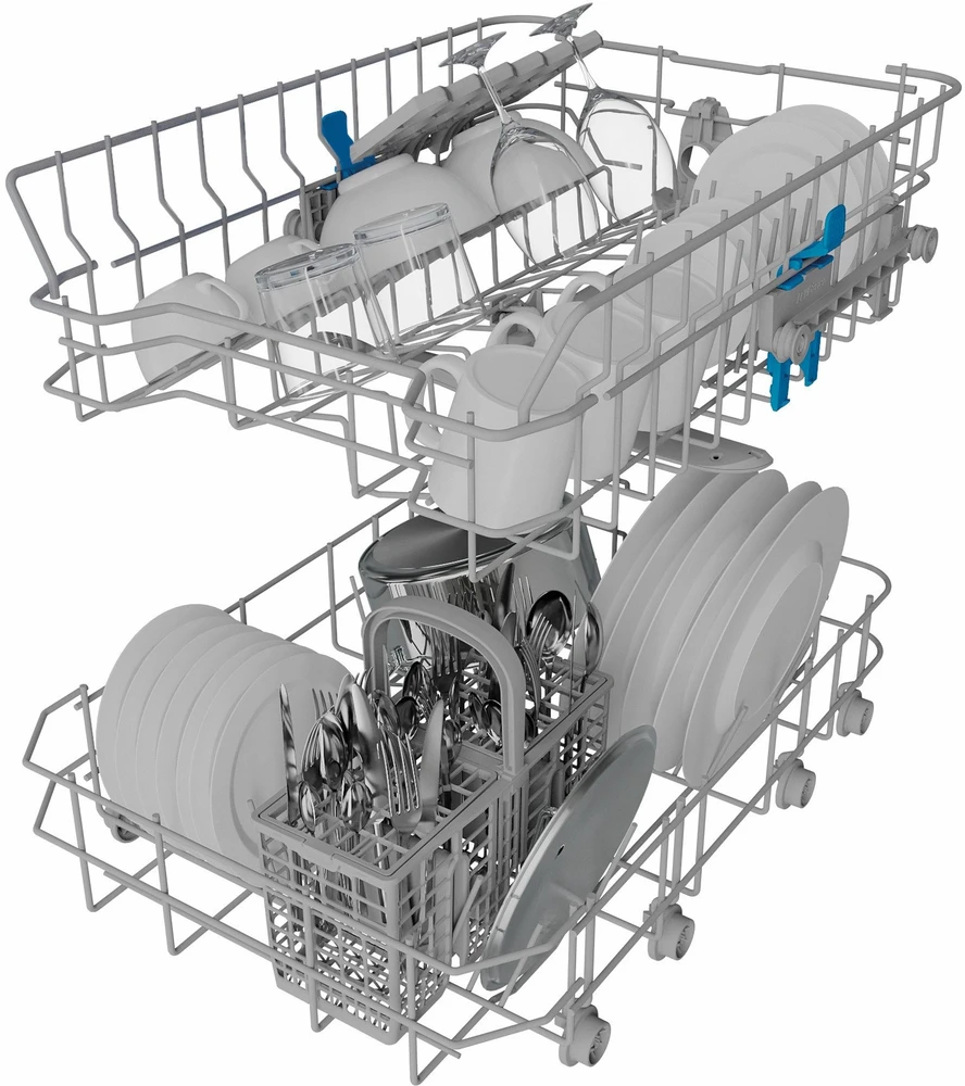 INDESIT Indaplovė | IN2ID10CS80 | Įmontuojama | Plotis 44,8 cm | Indų komplektų skaičius 10 | Programų skaičius 5 | Energijos vartojimo efektyvumo klasė D | Baltas