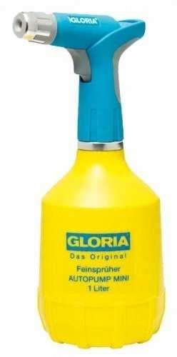 Indesit Gloria Haus und Garten GLORIA AutoPump Mini, Mėlyna, Geltona, 1 l, Plastikas, 1 vnt., 1,1 l