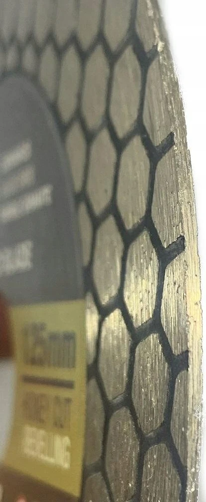 DEIMANTINIS DISKAS 125mm x 1,5mm x 22,2mm HONEY CUT INDIAN PROFESSIONAL