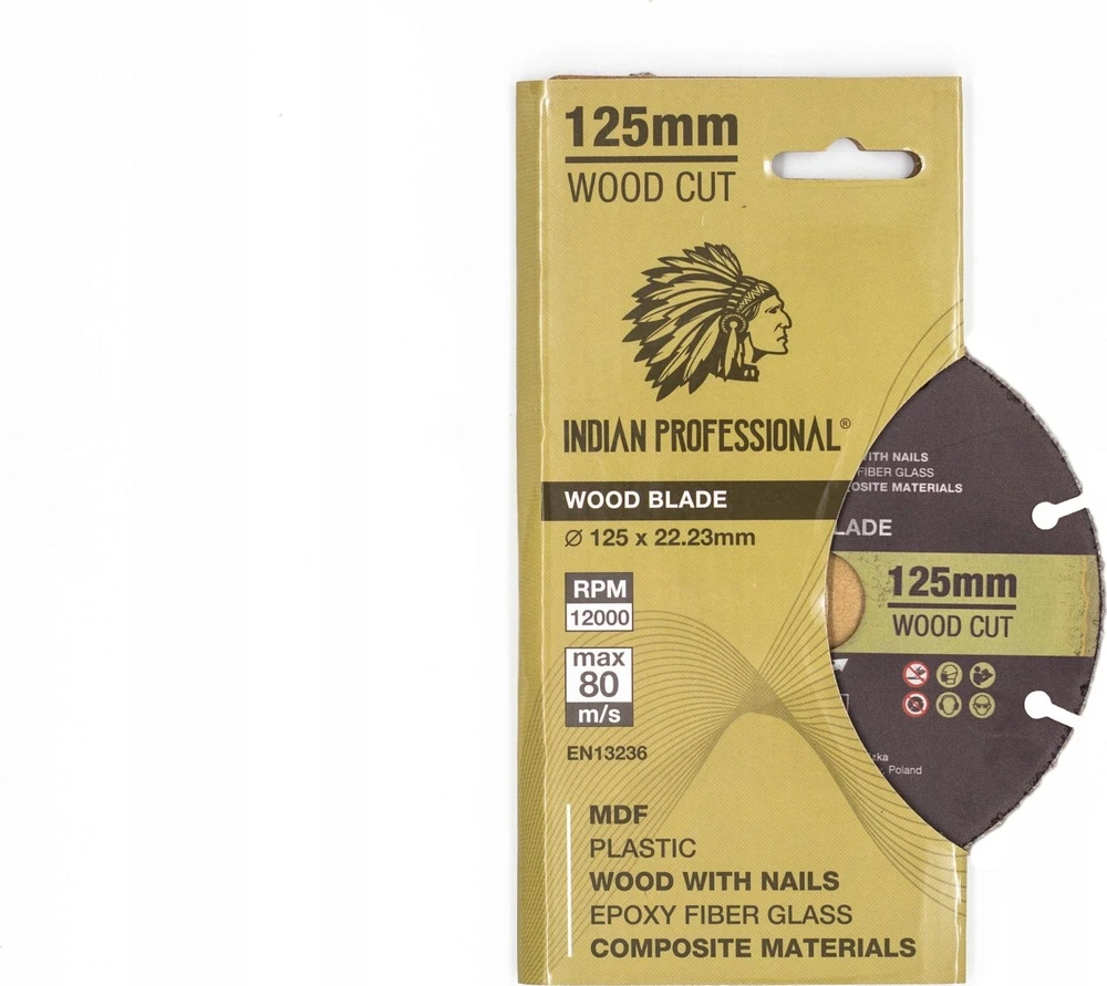 UNIVERSALUS DISKAS 125mm / INDIAN PROFESSIONAL