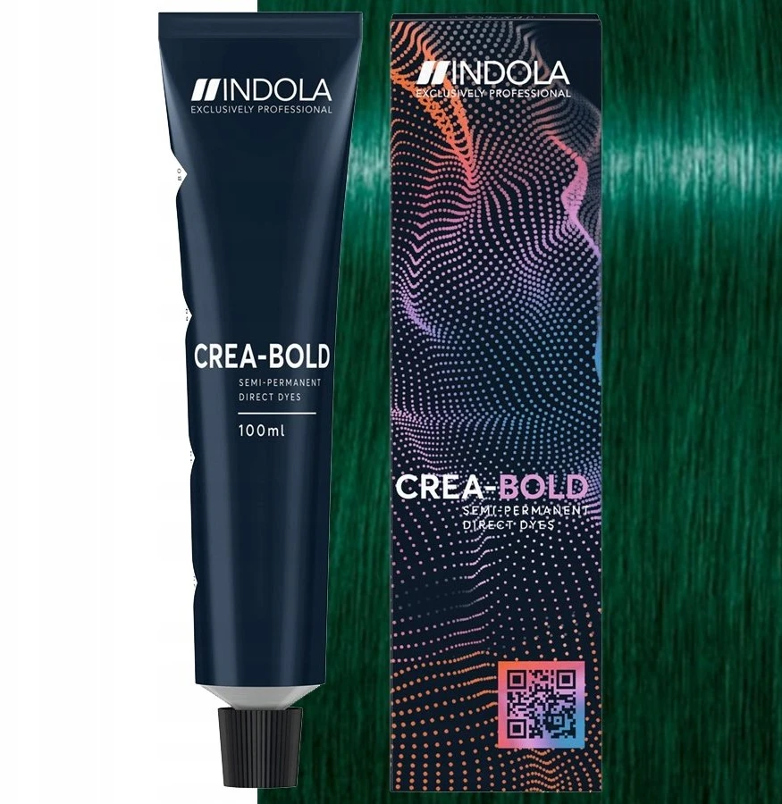 Indola Crea Bold Verde Azulado, 100 ml