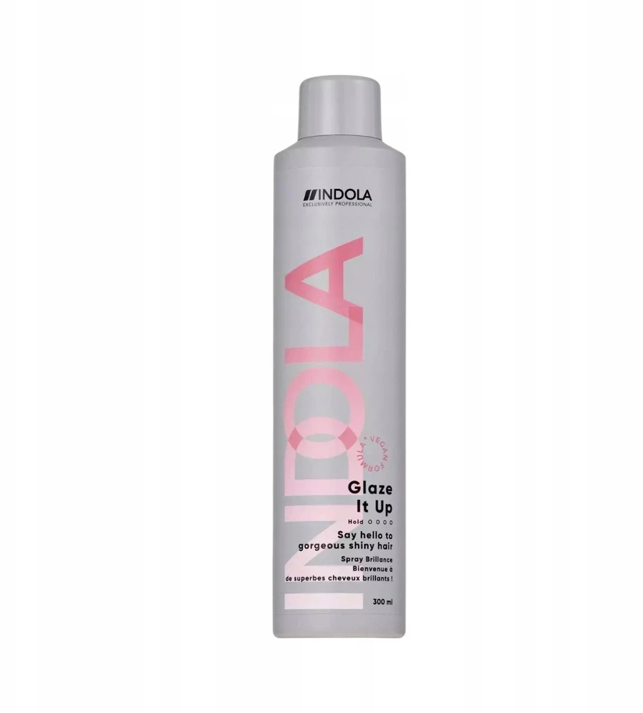 Indola Purškiklis Glaze It Up žvilgesio suteikiantis plaukų purškiklis, 300 ml