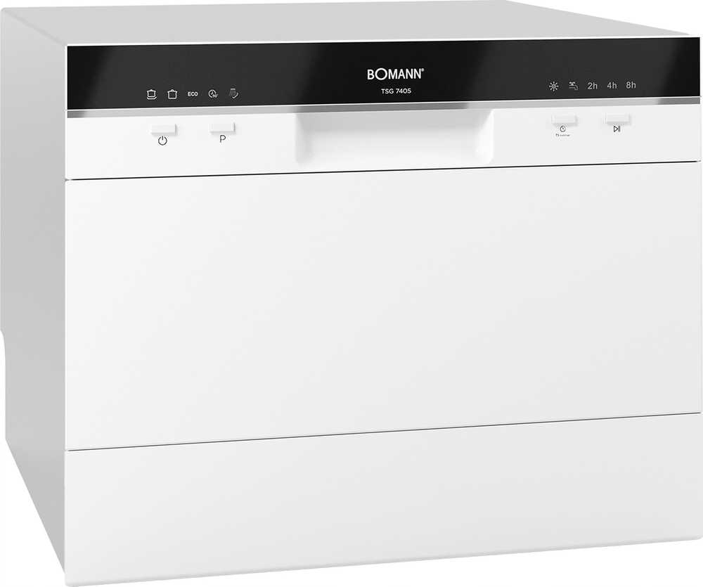 Indaplovė Bomann TSG 7405 D LED baltas