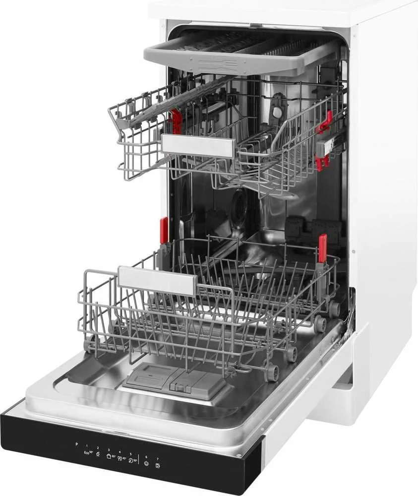 Indaplovė Whirlpool WSFO 3O23 PF (plotis 45cm, išorinis, baltos spalvos)