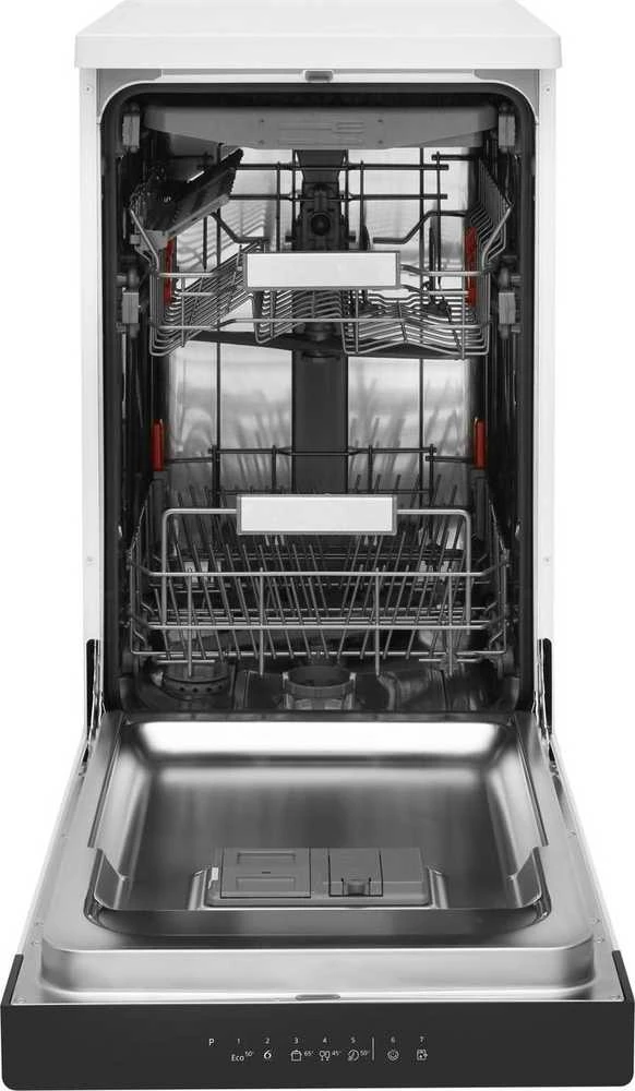 Indaplovė Whirlpool WSFO 3O23 PF (plotis 45cm, išorinis, baltos spalvos)