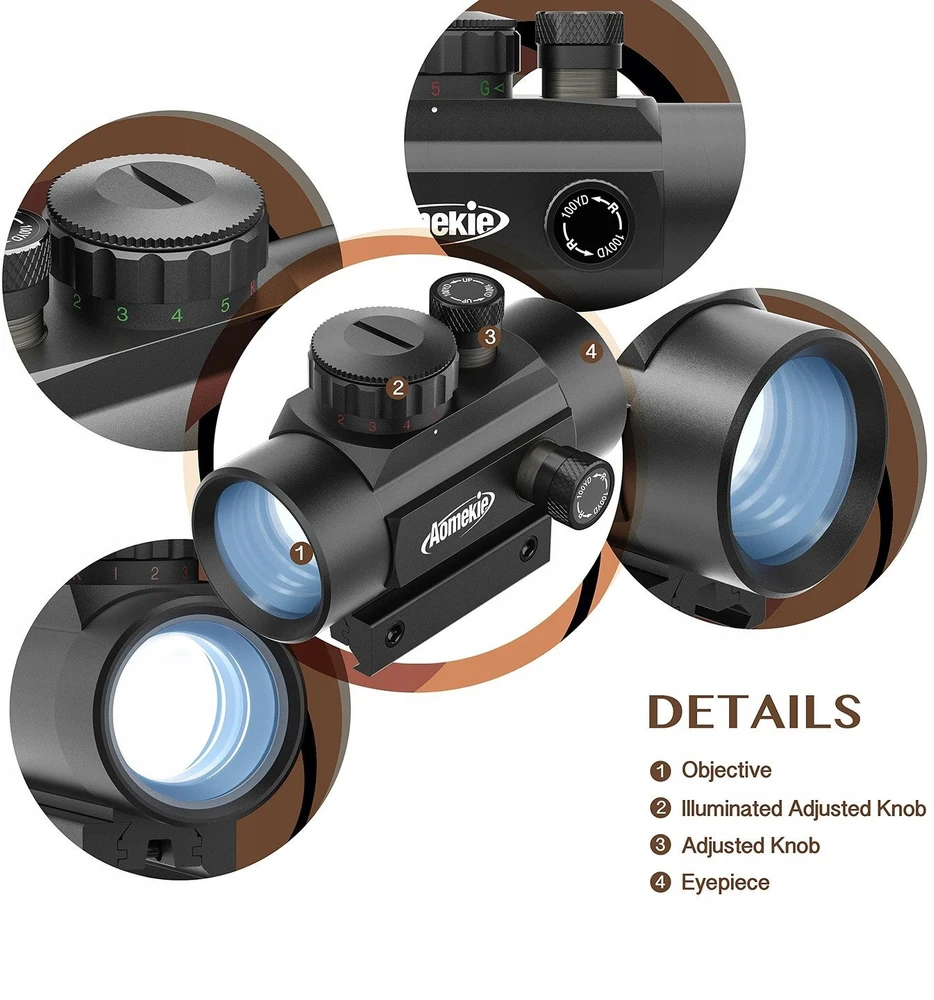 Teleskopas Industry Brand BEEMAN 3-9x40 taikiklis su 1 colio vamzdeliu ir laikikliu (IB-1521)