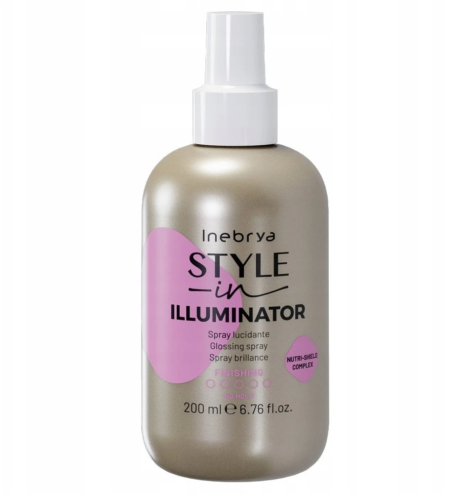 Inebrya Style-In Plaukų lakas Illuminating, 200 ml