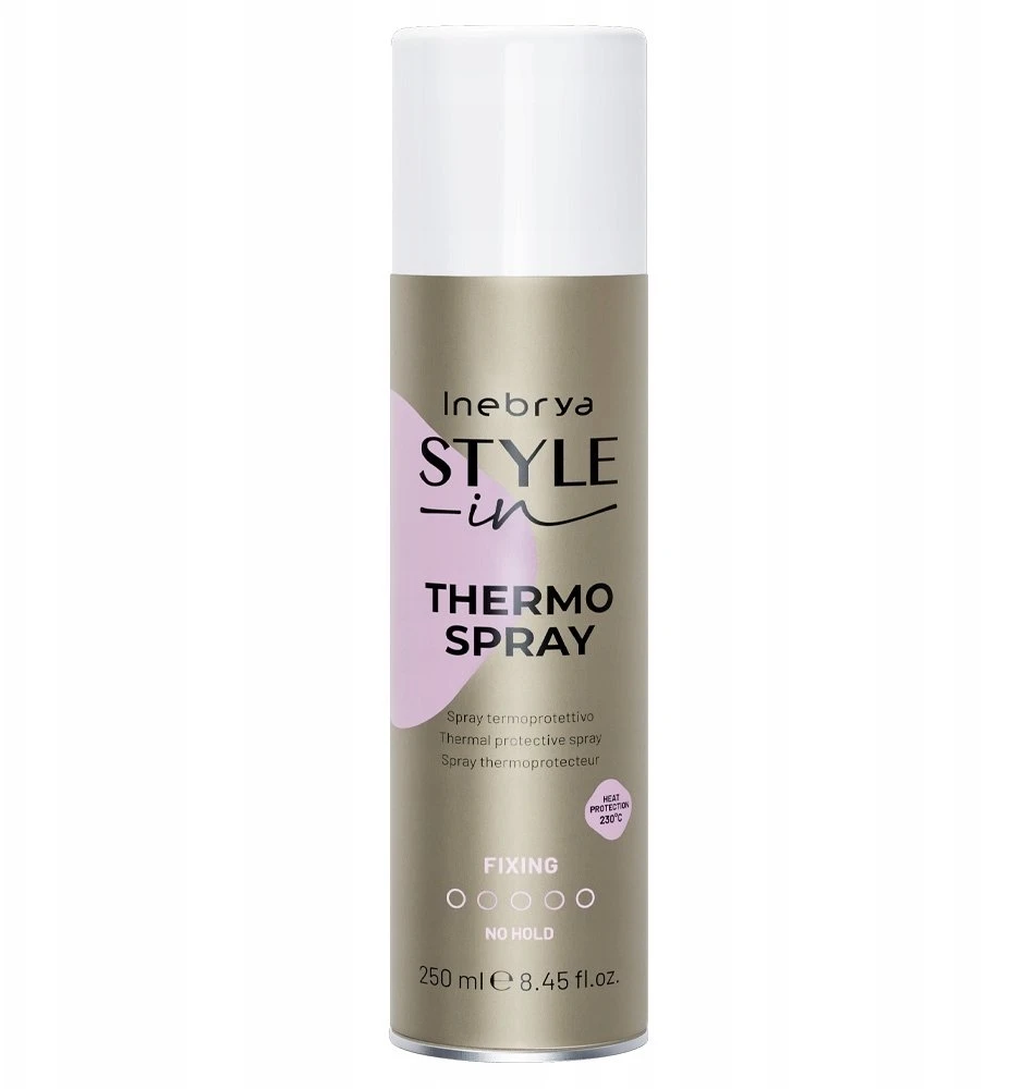 Inebrya Style-In Thermo Purškiklis For Heat Hairstyling purškiama priemonė karštam plaukų formavimui, 250 ml
