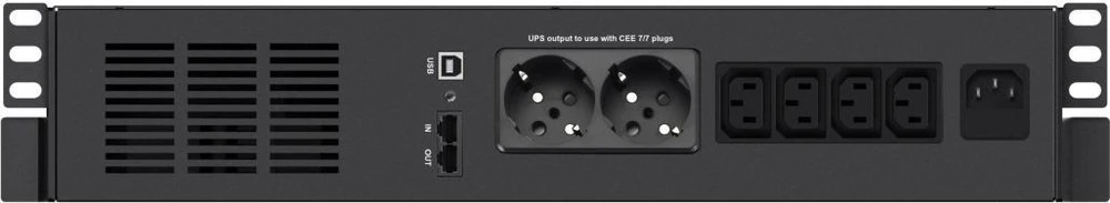 UPS Infosec X4 800 RM Plus 0,8 kVA