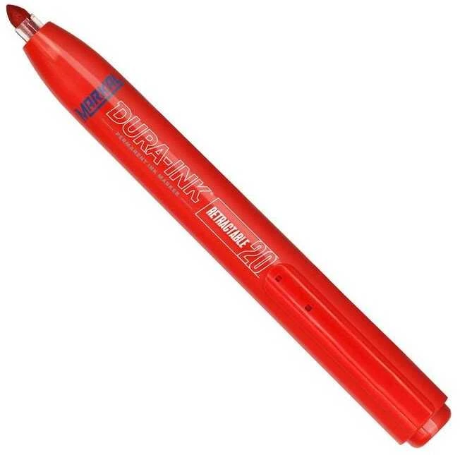 Stanley Rašalo markeris Markal automatinis RAUDONAS 1,5mm