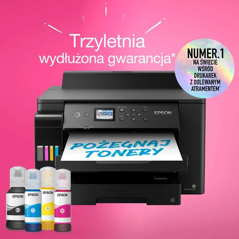 Spalvotas spausdintuvas Epson EcoTank L11160 A3+, Wi-Fi
