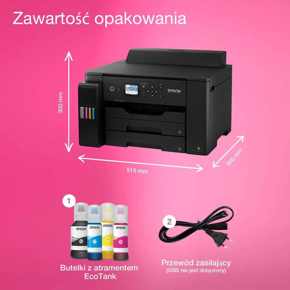 Spalvotas spausdintuvas Epson EcoTank L11160 A3+, Wi-Fi