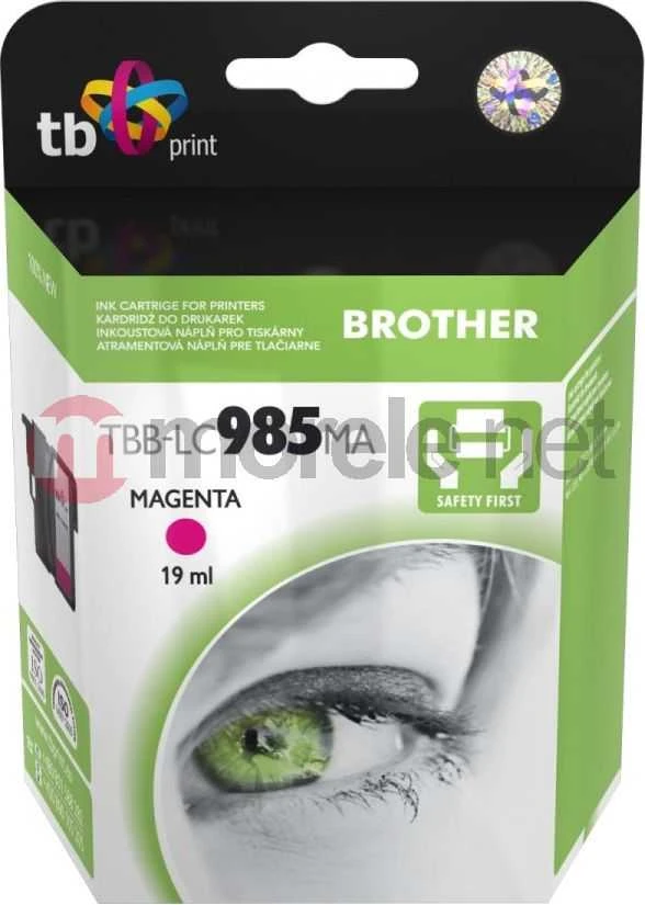 Tb Print Rašalo kasetė, skirta Brother LC 985 TBB-LC985MA MA