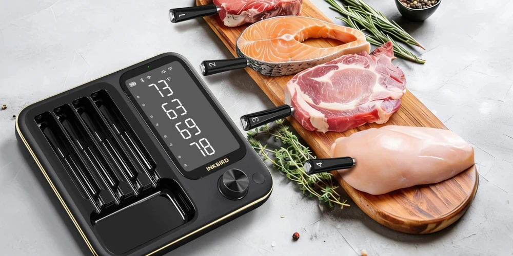 inkbird Belaidis virtuvės termometras INT-14-BW