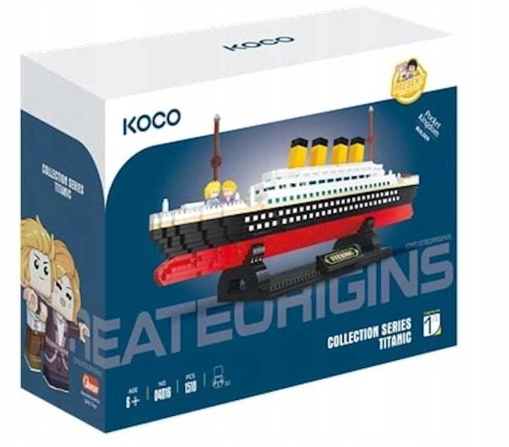 Inkdigo Immaster KOCO Titaniko konstravimo kaladėlės 1510el 04016 42275 /16