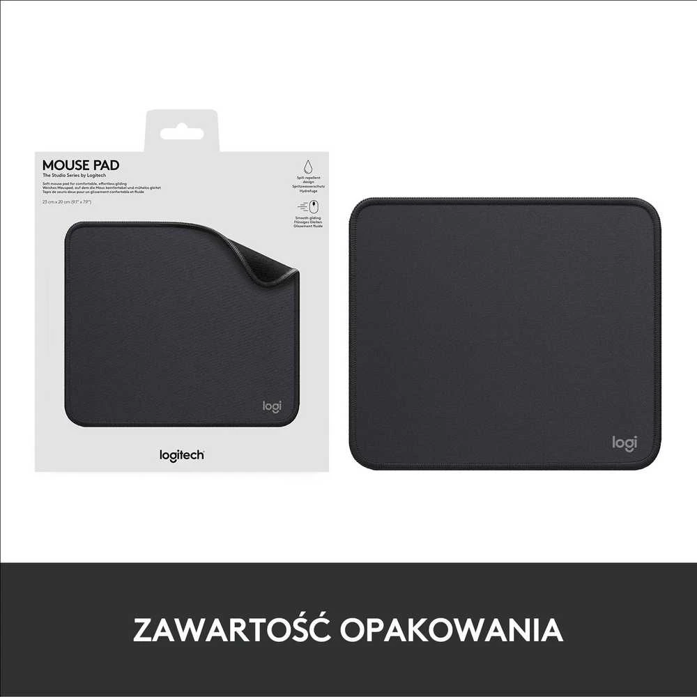 Pelės kilimėlis Logitech Mouse Pad Studio Series, Grafito spalva