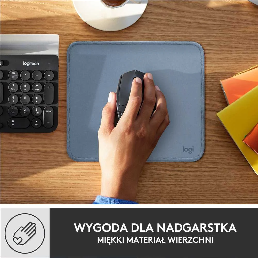 Pelės kilimėlis Logitech Studio Series, Mėlyna spalva