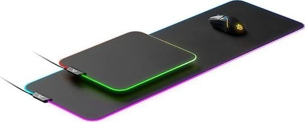 Medžiaginis pelės kilimėlis žaidimams SteelSeries QcK Prism Cloth RGB XL