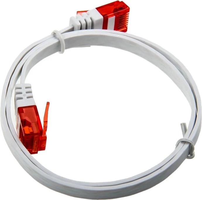InLine 0.5m - U/UTP tinklo kabelis - 1000 Mbit - Cat.6 - RJ45 - balta (71655W)