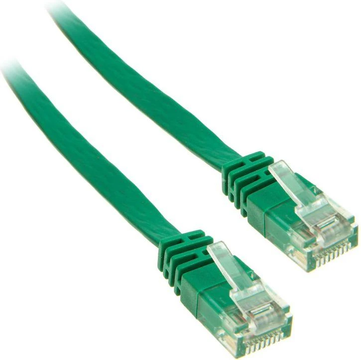 InLine 10m – U / UTP tinklo kabelis – 1000 Mbit – Cat.6 – RJ45 – žalias (71600G)