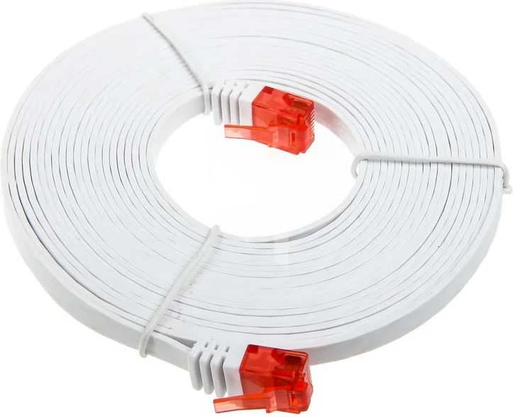 InLine 10m – U/UTP tinklo kabelis – 1000 Mbit – Cat.6 – RJ45 – balta (71600W)