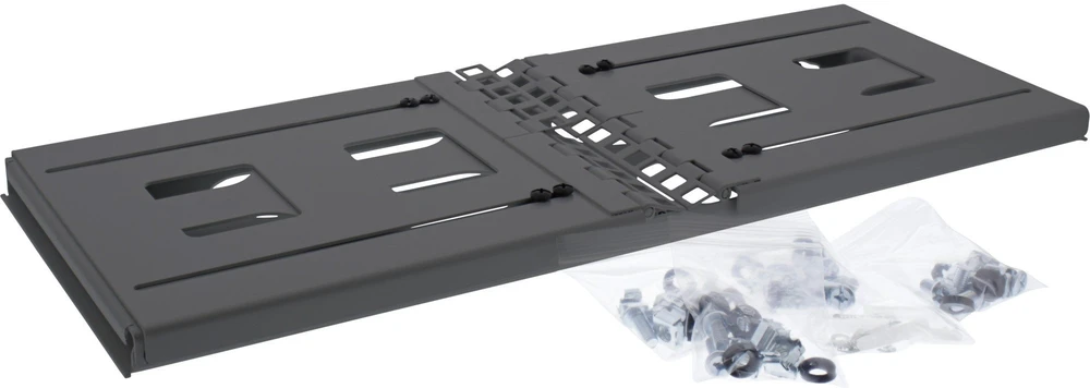 InLine® 19" foldable rack, 4U, 24-40cm depth, juodas