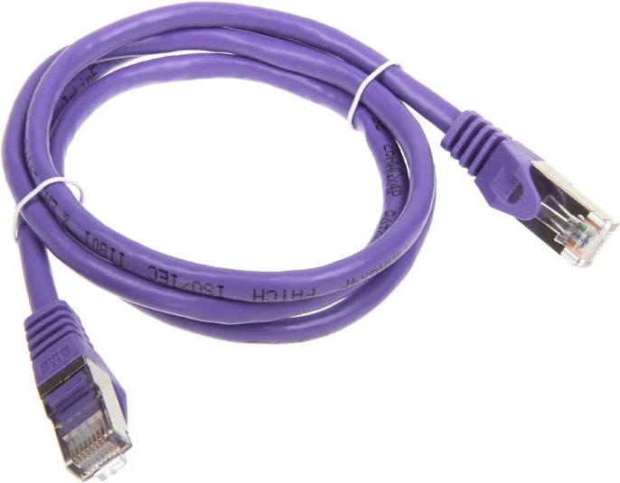 InLine Patch kabelis Cat.6, S/FTP (PiMf), 250MHz, violetinės spalvos - 1m