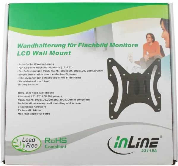 InLine Laikiklis siena 23115A 23'' - 42''