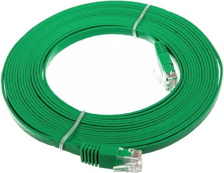 InLine 5m – U/UTP tinklo kabelis – 1000 Mbit – Cat.6 – RJ45 – žalia (71605G)