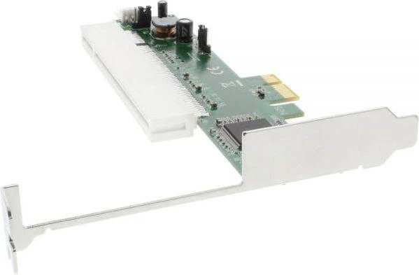 InLine PCIE adapterio plokštė su jungtimi