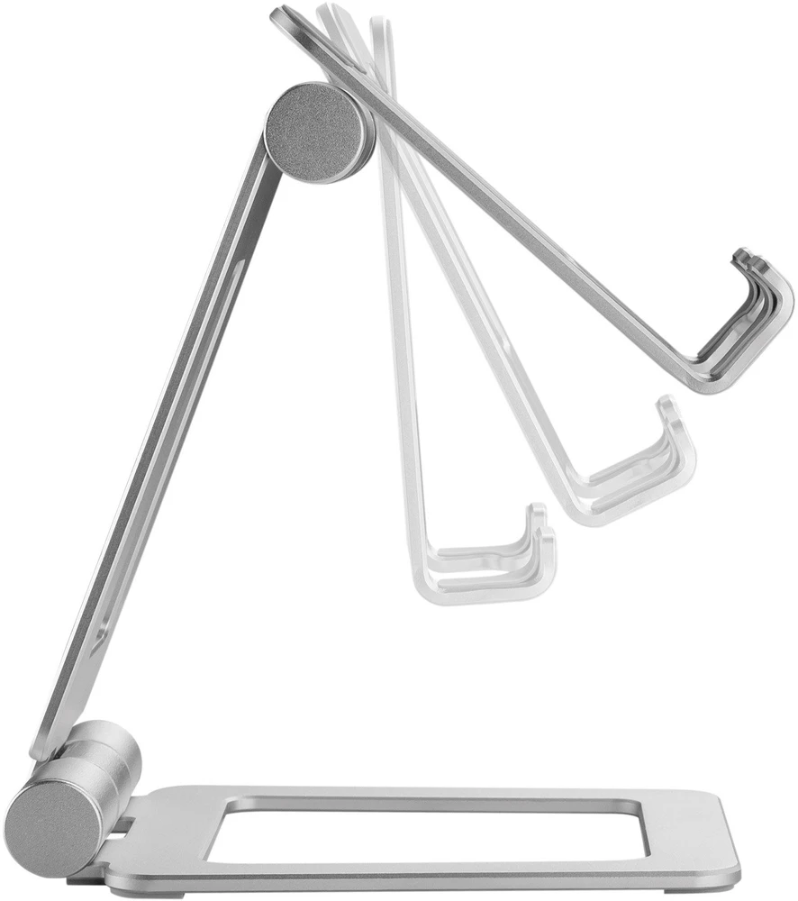 InLine® Aliuminis išmaniojo telefono ir mažo planšetinio kompiuterio laikiklis, universalus, iki 10''