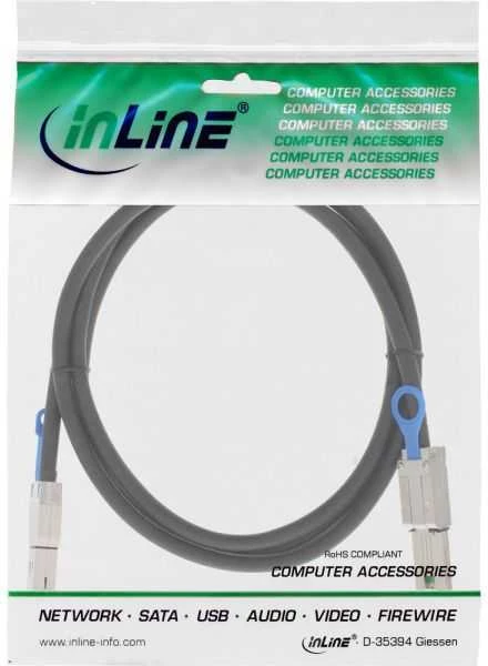 InLine SFF 8644 - SFF 8088, 2m, Juodas (27639C)