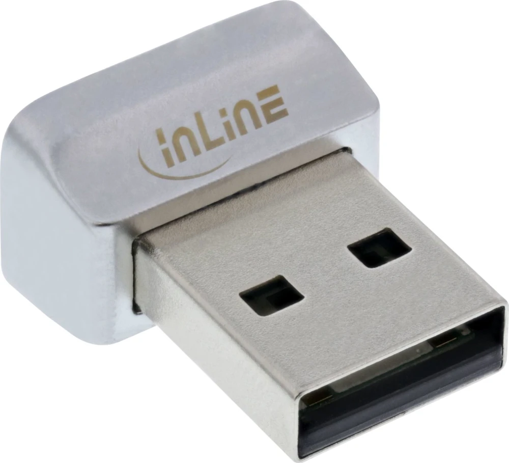 InLine brūkšninių kodų skaitytuvas InLine® USB pirštų atspaudų skaitytuvas / skaitytuvas, suderinamas su Windows Hello