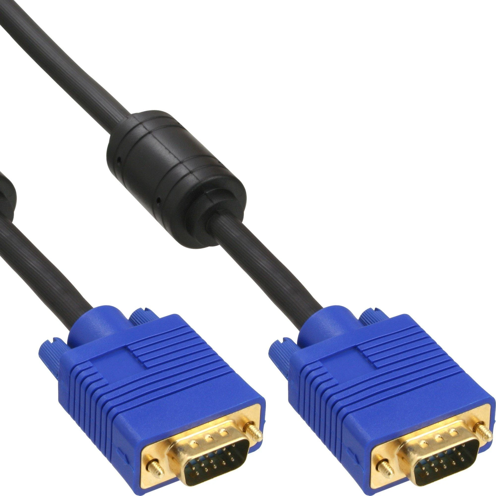 InLine VGA kabelis su ferito filtru