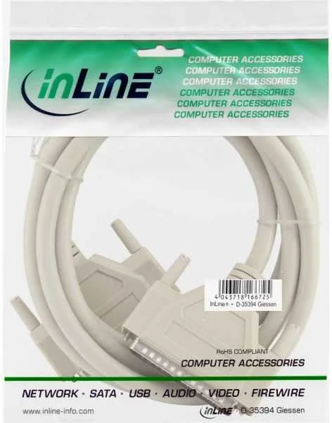 InLine DC-37 - DC-37, 2m, Pilka (37372)