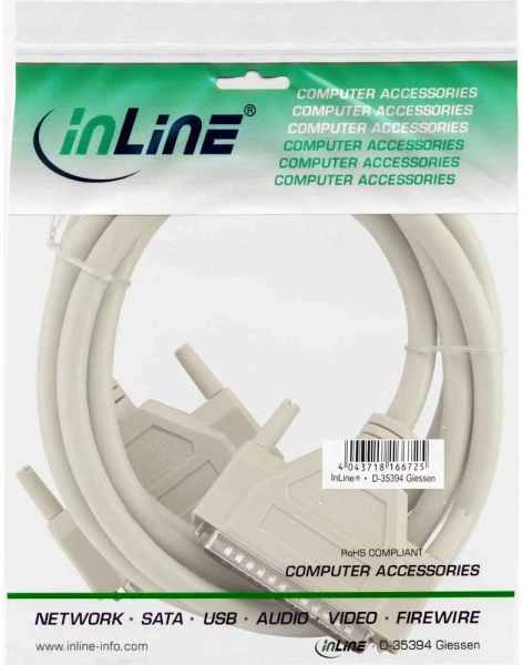 InLine DC-37 – DC-37, 3m, pilka (37373)