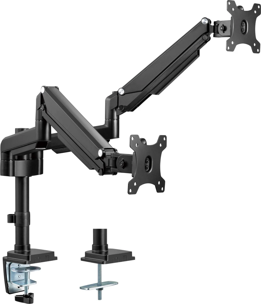Laikiklis Inline Technology InLine 23160B monitoriaus svirtis dviem monitoriams