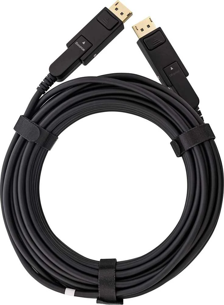 DisplayPort kabelis 15 m su Source ir Display žymomis