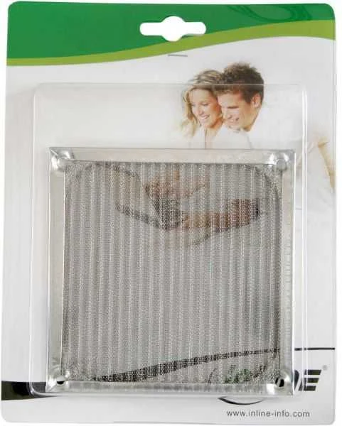 InLine Dust filtras 140mm ventiliatoriui Sidabrinė (33372A)