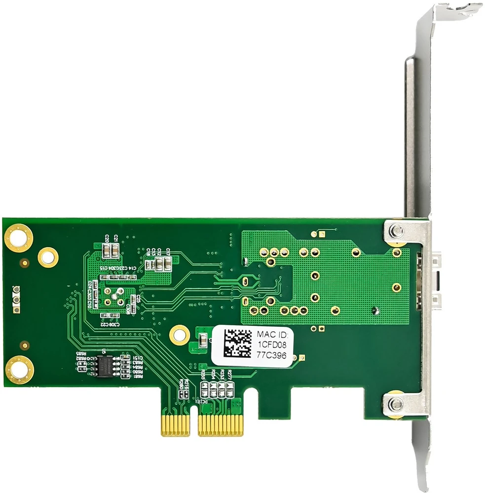 „InLine®“ gigabito tinklo adapteris, 1x SFP PCIe x1, įskaitant žemo profilio tvirtinimo plokštę