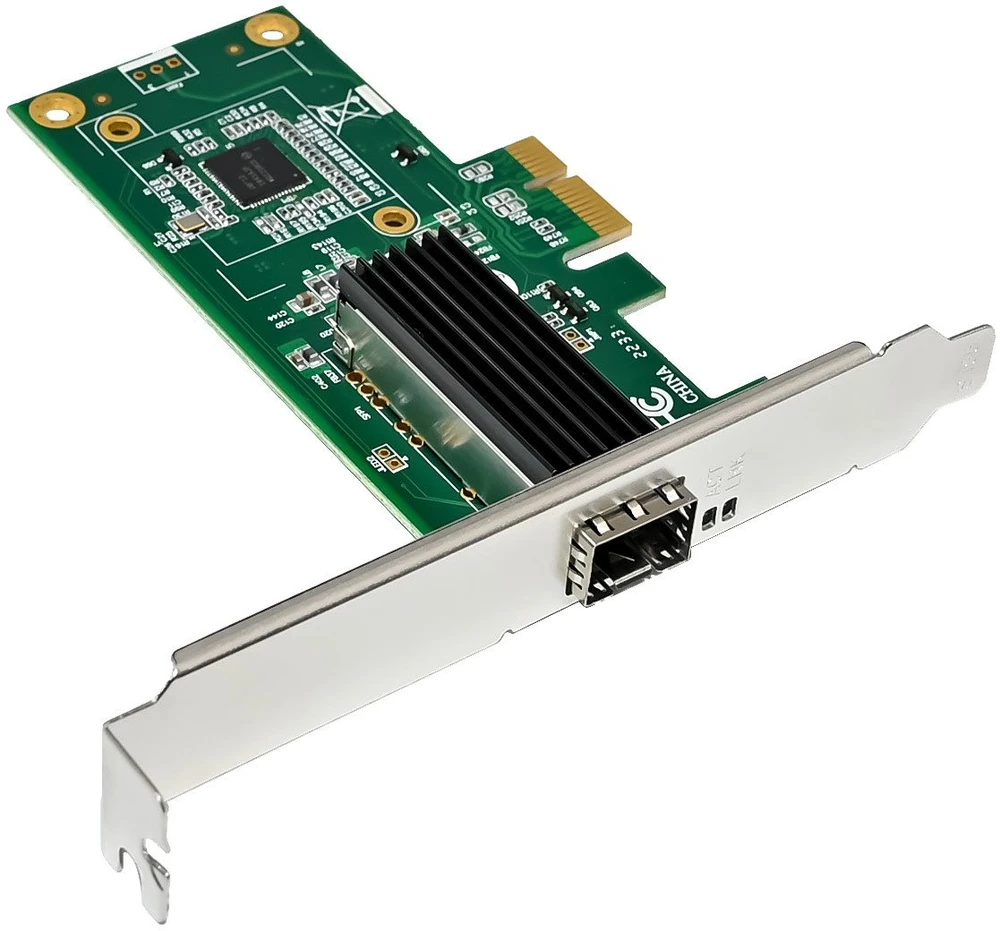 „InLine®“ gigabito tinklo adapteris, 1x SFP PCIe x1, įskaitant žemo profilio tvirtinimo plokštę