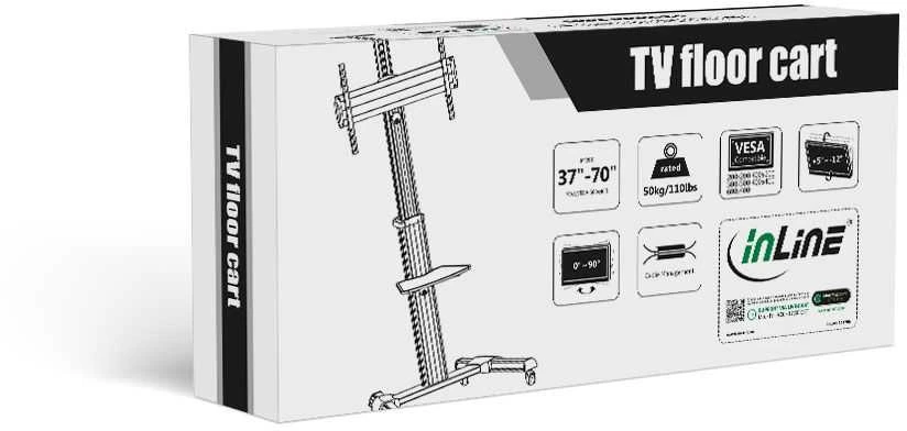 Laikiklis Inline grindų stovas 23170A 37'' - 70''