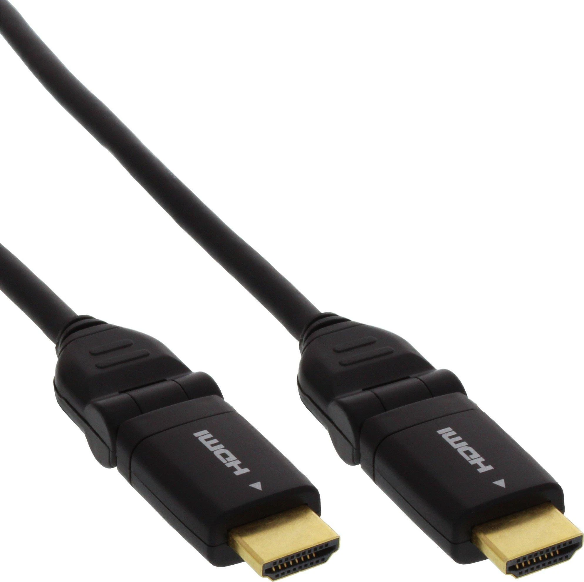 Kabelis InLine HDMI - HDMI 2m juoda (17002W)