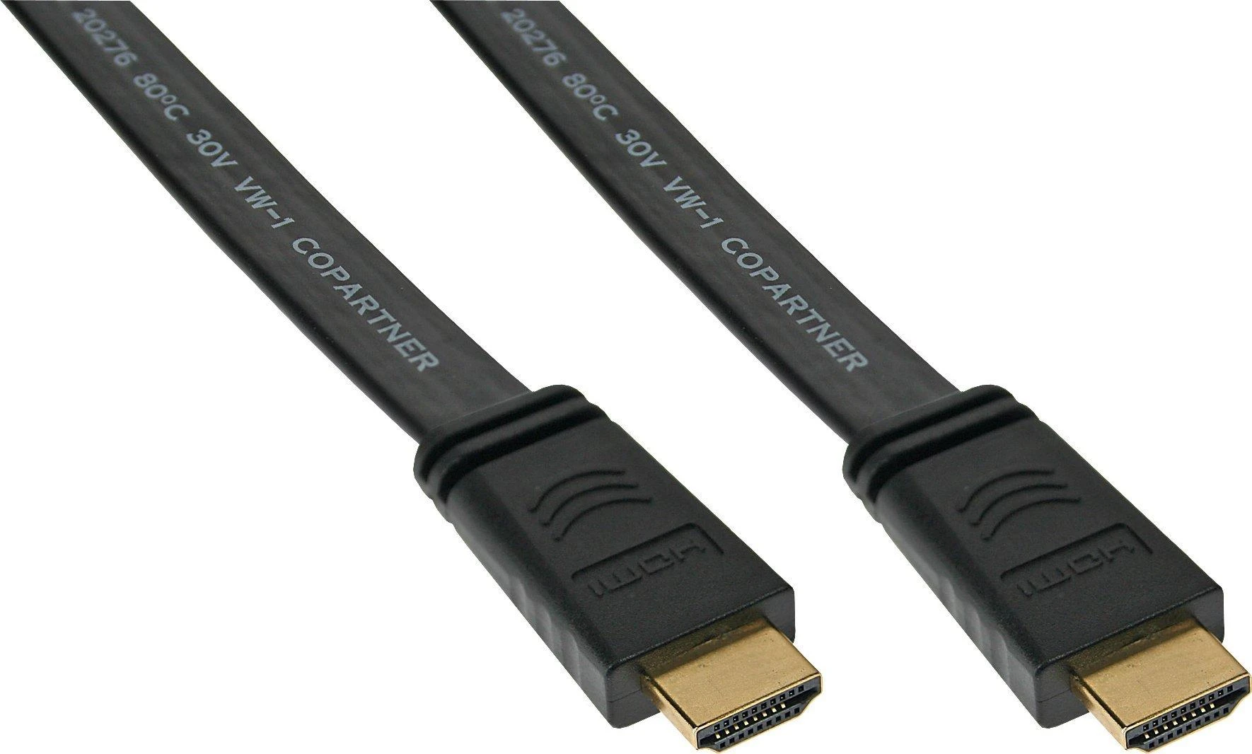 InLine HDMI – HDMI kabelis 7,5 m juodas (17007F)