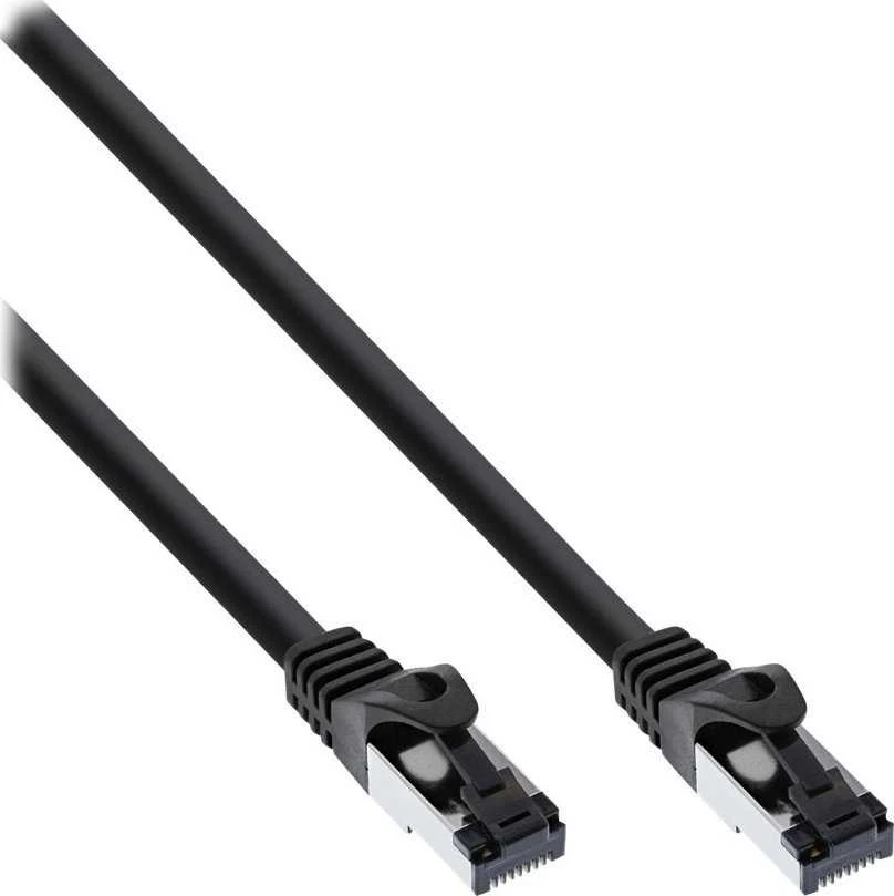 InLine INLINE Patchkabel Cat.8.1 S/FTP PiMf 2000MHz halogenfrei Kupfer juodas 15m
