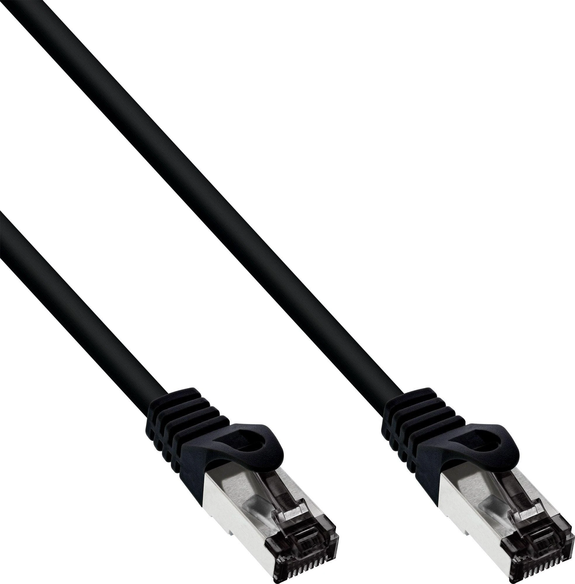 InLine INLINE Patchkabel Cat.8.1 S/FTP PiMf 2000MHz halogenfrei Kupfer juodas 2m
