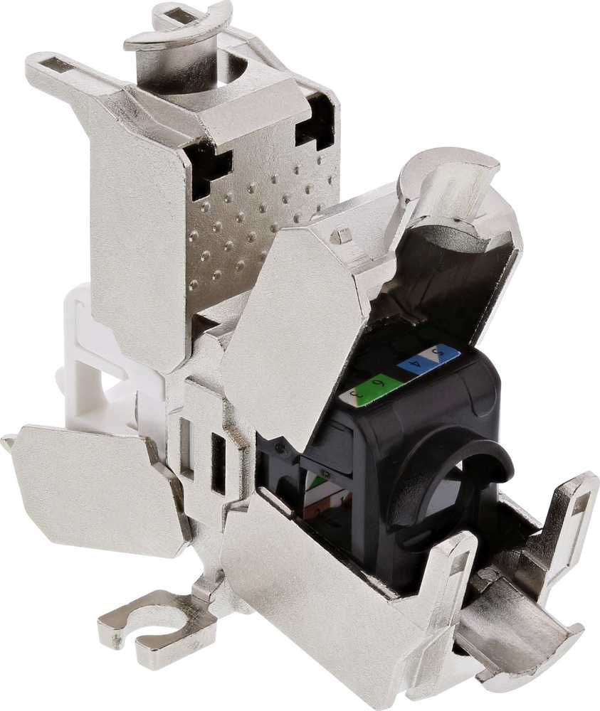 InLine® jungiamoji dėžutė Cat.6A 600 Mhz LSA ekranuota